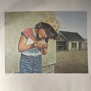Friday's Child, Lmt. Edition Print, 89/150, L. Gibbs, 10 x 13", Unframed